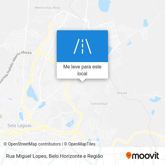 Rua Miguel Lopes mapa
