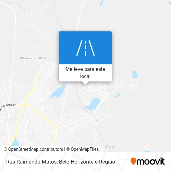 Rua Raimundo Matos mapa