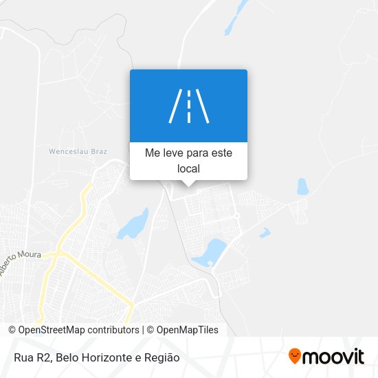 Rua R2 mapa