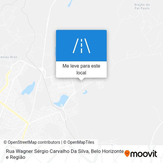 Rua Wagner Sérgio Carvalho Da Silva mapa