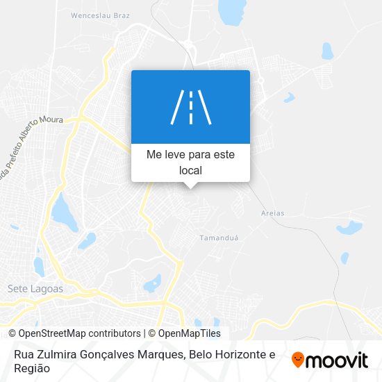 Rua Zulmira Gonçalves Marques mapa