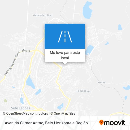 Avenida Gilmar Antao mapa