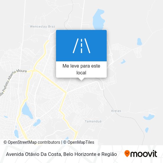 Avenida Otávio Da Costa mapa