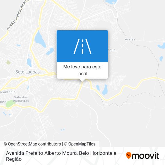 Avenida Prefeito Alberto Moura mapa