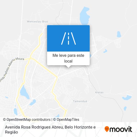 Avenida Rosa Rodrigues Abreu mapa