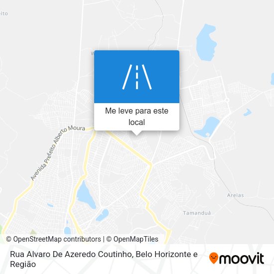 Rua Alvaro De Azeredo Coutinho mapa