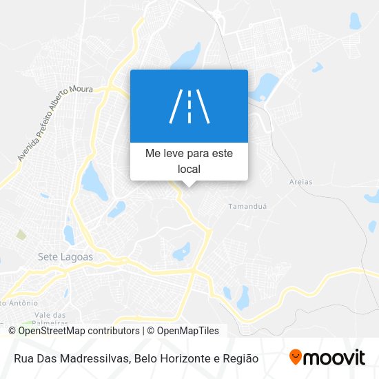 Rua Das Madressilvas mapa