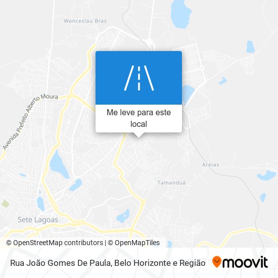 Rua João Gomes De Paula mapa