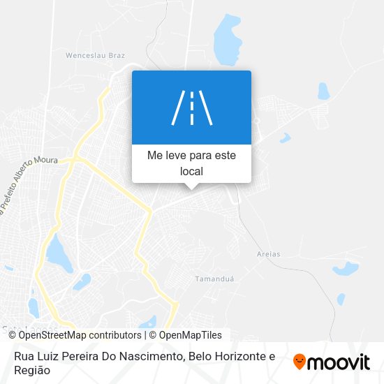 Rua Luiz Pereira Do Nascimento mapa