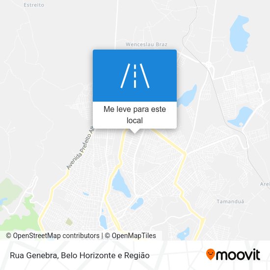 Rua Genebra mapa