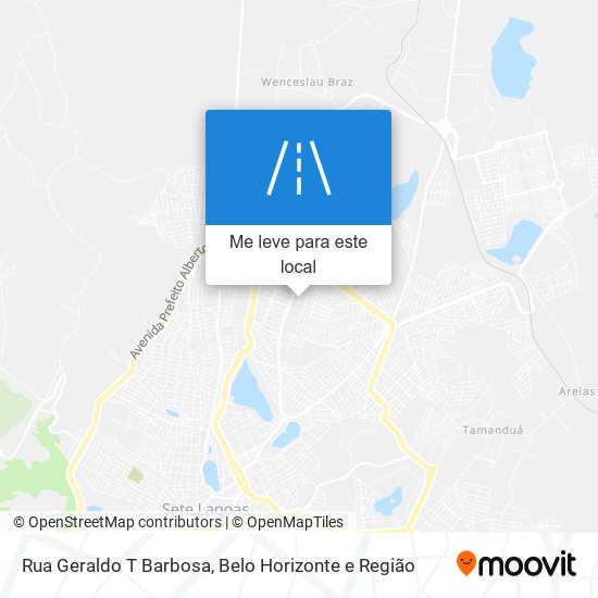 Rua Geraldo T Barbosa mapa