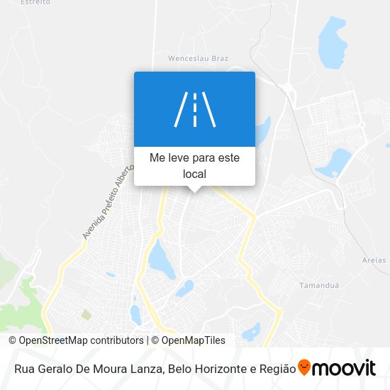Rua Geralo De Moura Lanza mapa