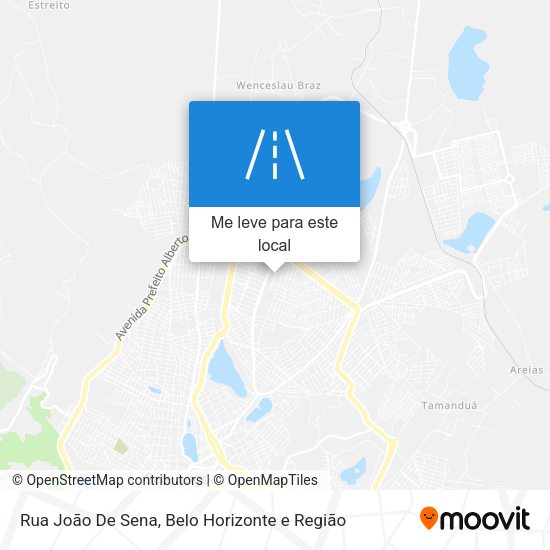 Rua João De Sena mapa