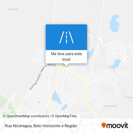 Rua Nicaragua mapa