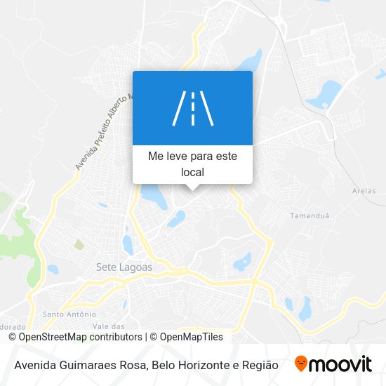 Avenida Guimaraes Rosa mapa