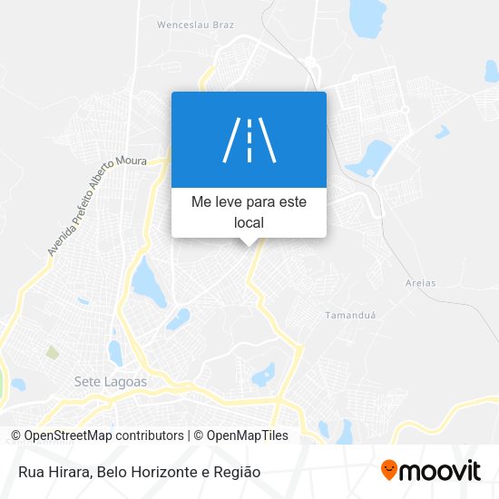 Rua Hirara mapa