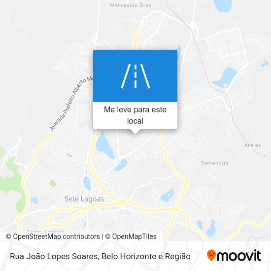 Rua João Lopes Soares mapa