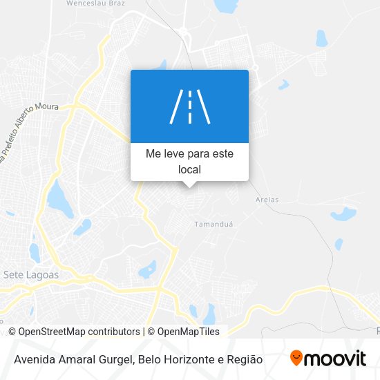 Avenida Amaral Gurgel mapa