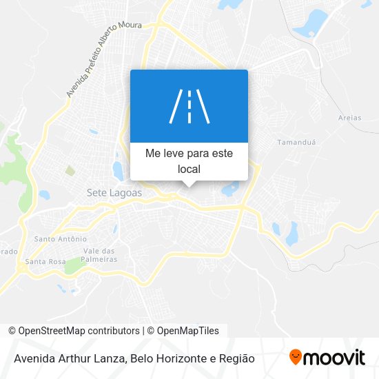Avenida Arthur Lanza mapa