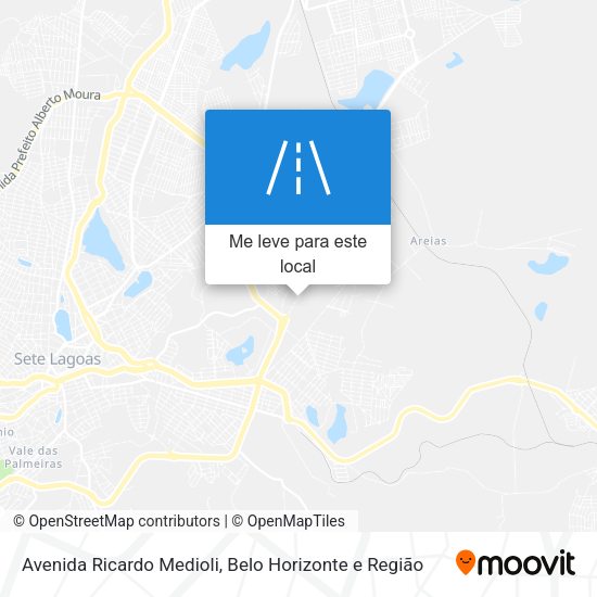 Avenida Ricardo Medioli mapa