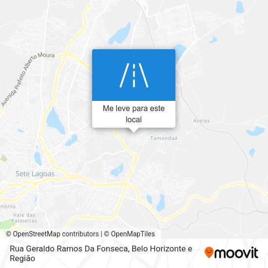 Rua Geraldo Ramos Da Fonseca mapa