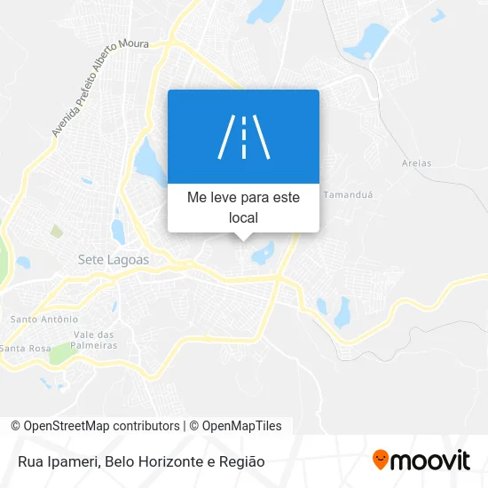 Rua Ipameri mapa