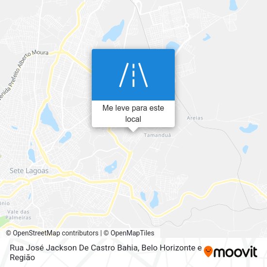 Rua José Jackson De Castro Bahia mapa