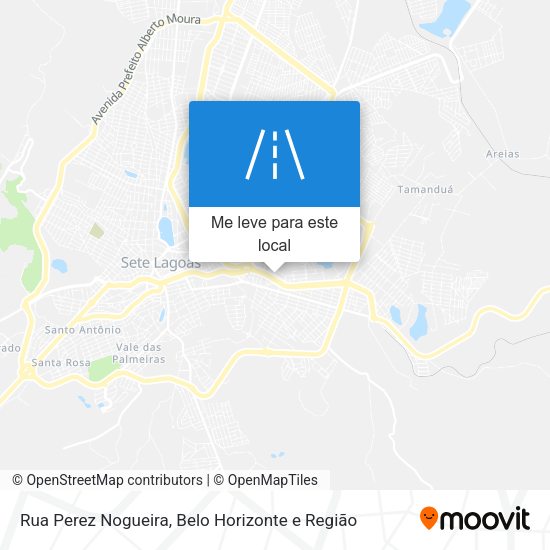 Rua Perez Nogueira mapa