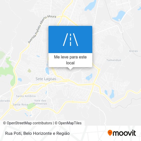 Rua Poti mapa