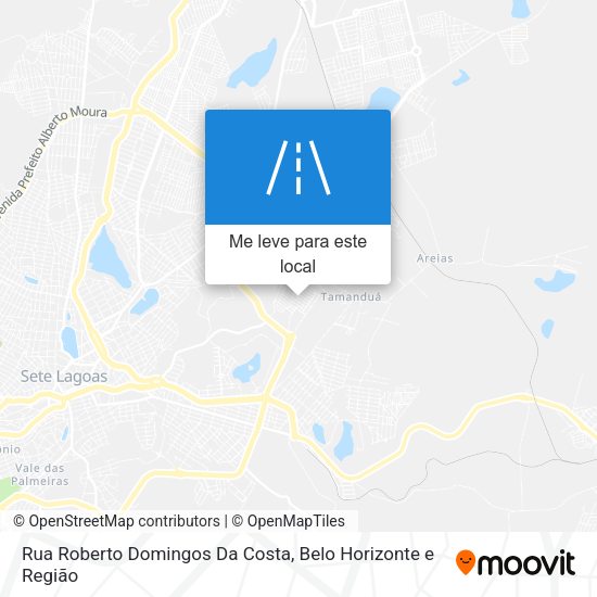 Rua Roberto Domingos Da Costa mapa