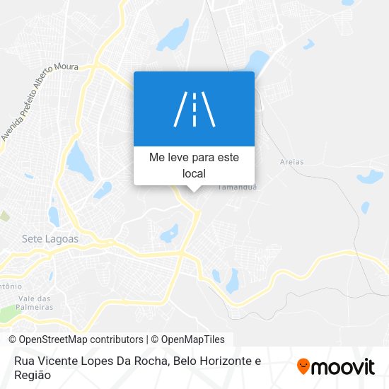 Rua Vicente Lopes Da Rocha mapa
