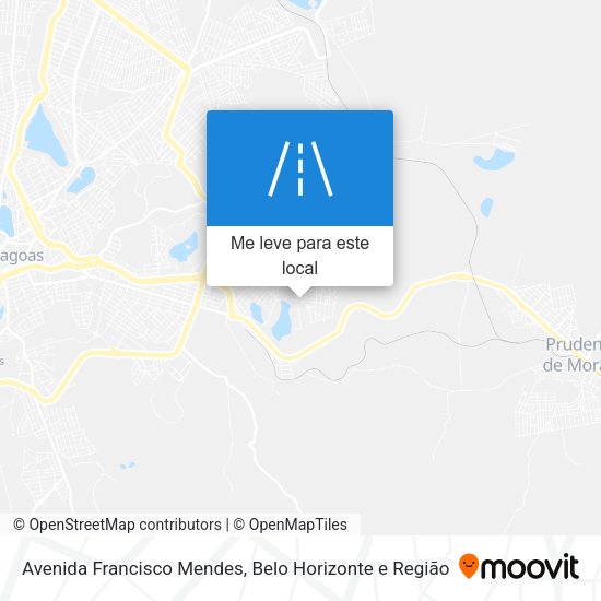 Avenida Francisco Mendes mapa