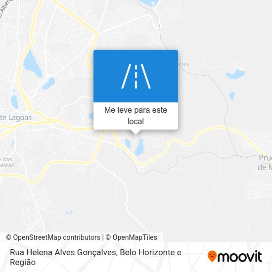 Rua Helena Alves Gonçalves mapa