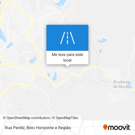 Rua Perdiz mapa