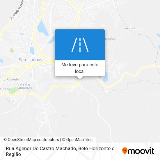 Rua Agenor De Castro Machado mapa