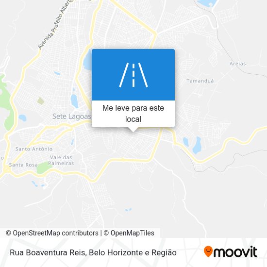 Rua Boaventura Reis mapa