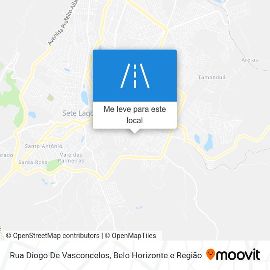 Rua Diogo De Vasconcelos mapa