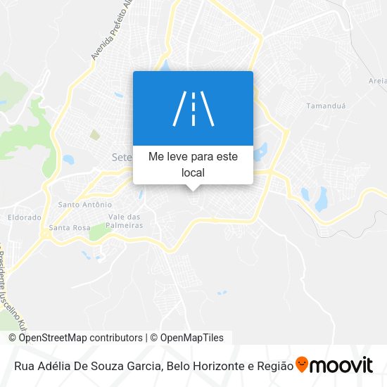 Rua Adélia De Souza Garcia mapa