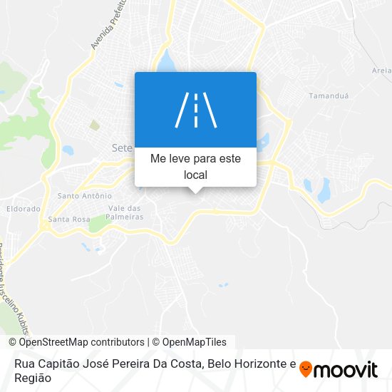 Rua Capitão José Pereira Da Costa mapa