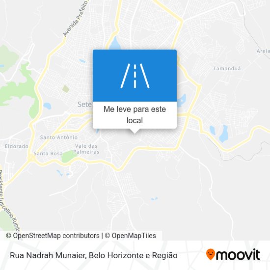 Rua Nadrah Munaier mapa