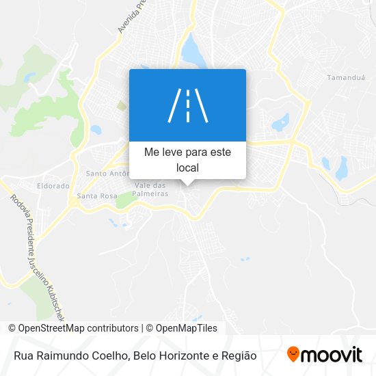 Rua Raimundo Coelho mapa