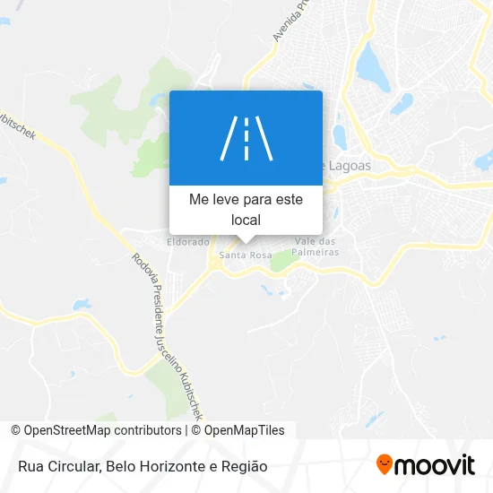 Rua Circular mapa