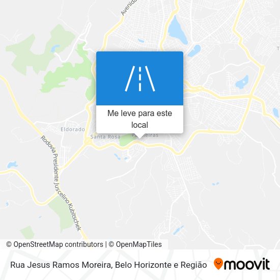 Rua Jesus Ramos Moreira mapa