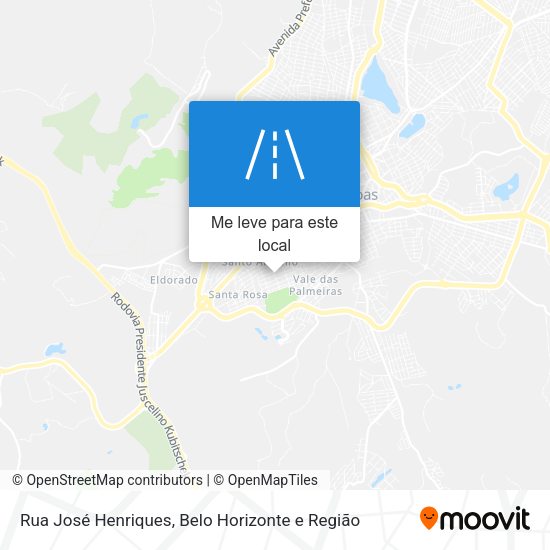Rua José Henriques mapa