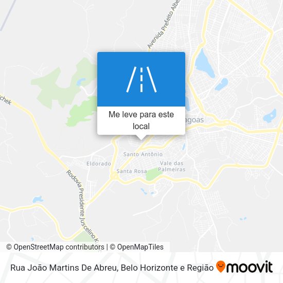 Rua João Martins De Abreu mapa