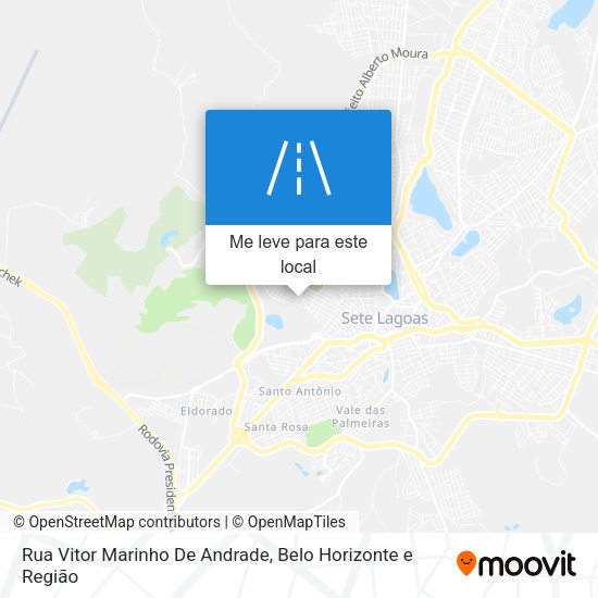 Rua Vitor Marinho De Andrade mapa