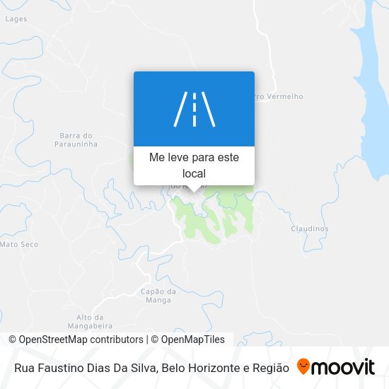 Rua Faustino Dias Da Silva mapa