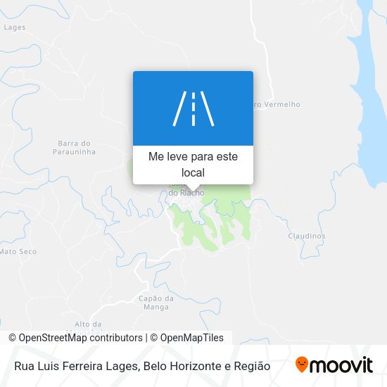 Rua Luis Ferreira Lages mapa