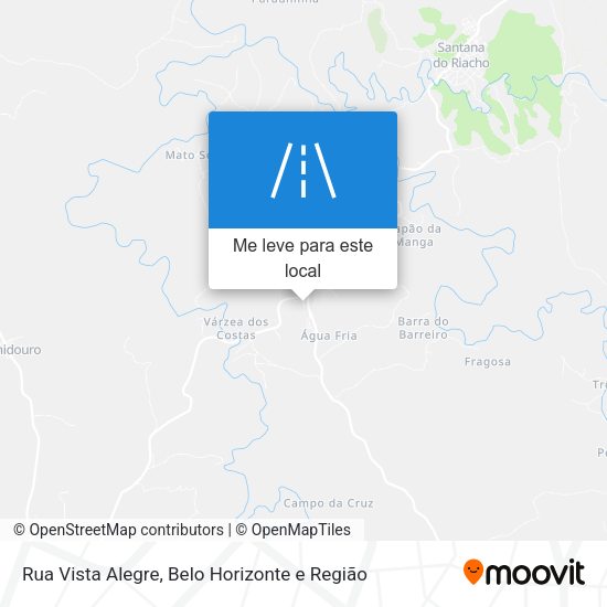 Rua Vista Alegre mapa