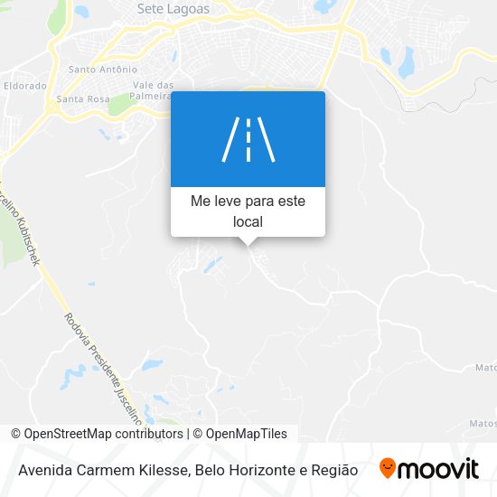 Avenida Carmem Kilesse mapa